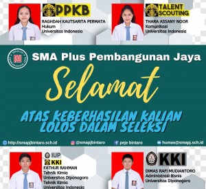 Lolos Seleksi Perguruan Tinggi Negeri (PTN) 2020
